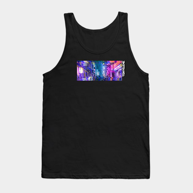 Tokyo Neo Future Cyberpunk Tank Top by TokyoLuv